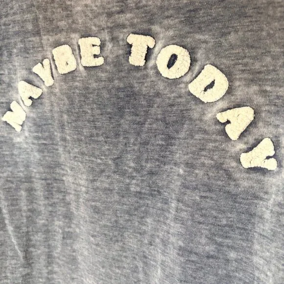 "Roxy “Maybe Today” acid wash sweatshirt blue size S - Picture 5 of 9